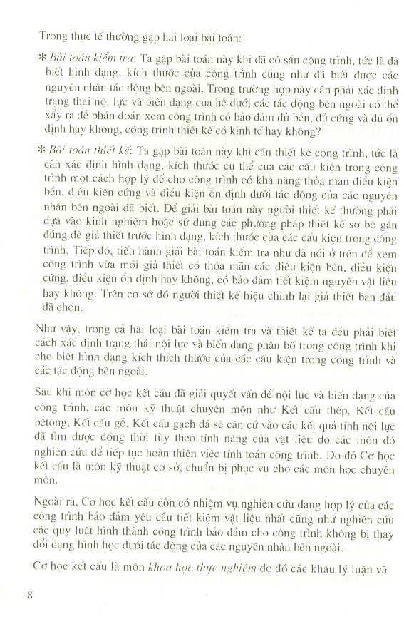 Cơ Học Kết Cấu - Tập 1 - Hệ Tĩnh Định