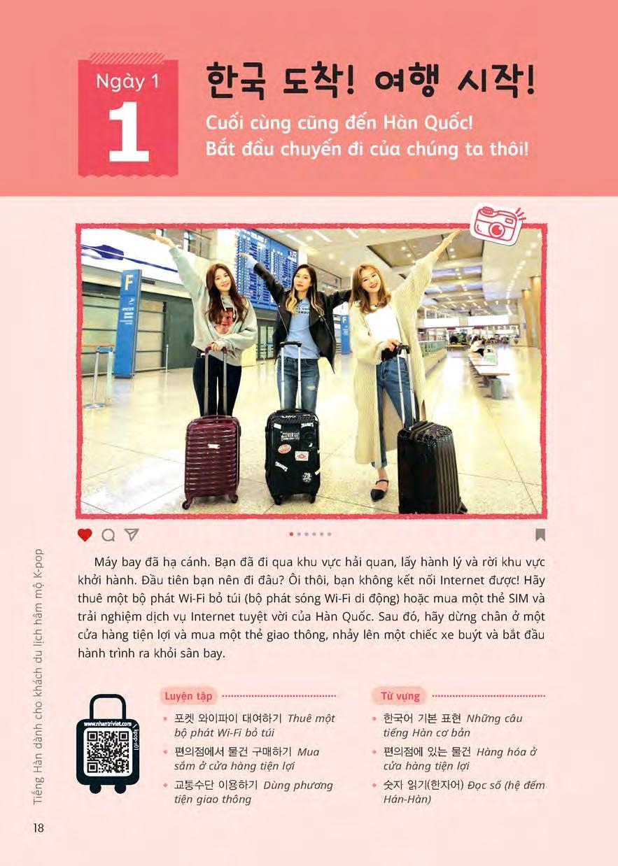 Tiếng Hàn Dành Cho Khách Du Lịch Hâm Mộ K-POP (Kèm file MP3)