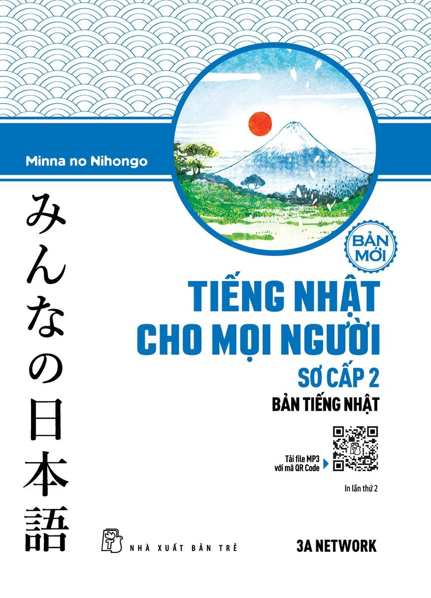 Sách - Tiếng Nhật Cho Mọi Người Sơ Cấp 2 - Bản Tiếng Nhật -NXB Trẻ