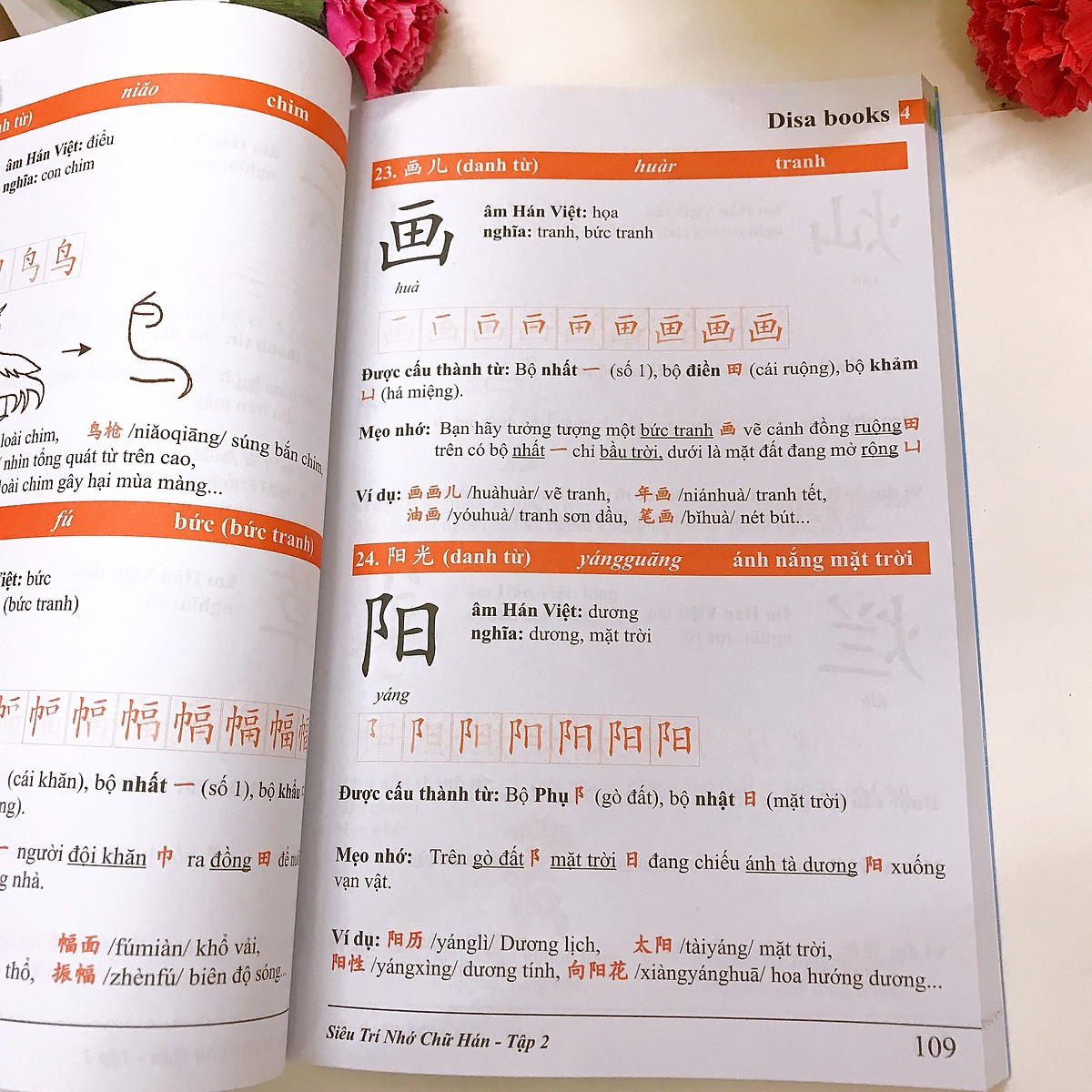 Sách-Combo 2 sách Sổ tay từ vựng HSK1-2-3-4 và TOCFL band A + Siêu trí nhớ 1000 chữ hán Tập 1+ DVD tài liệu