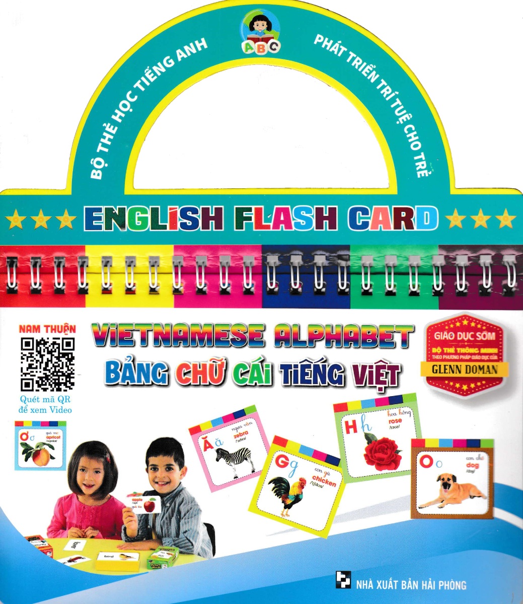 Combo Bộ Thẻ Học Tiếng Anh - Phát Triển Trí Tuệ Cho Trẻ (Bộ 6 Cuốn) - HA
