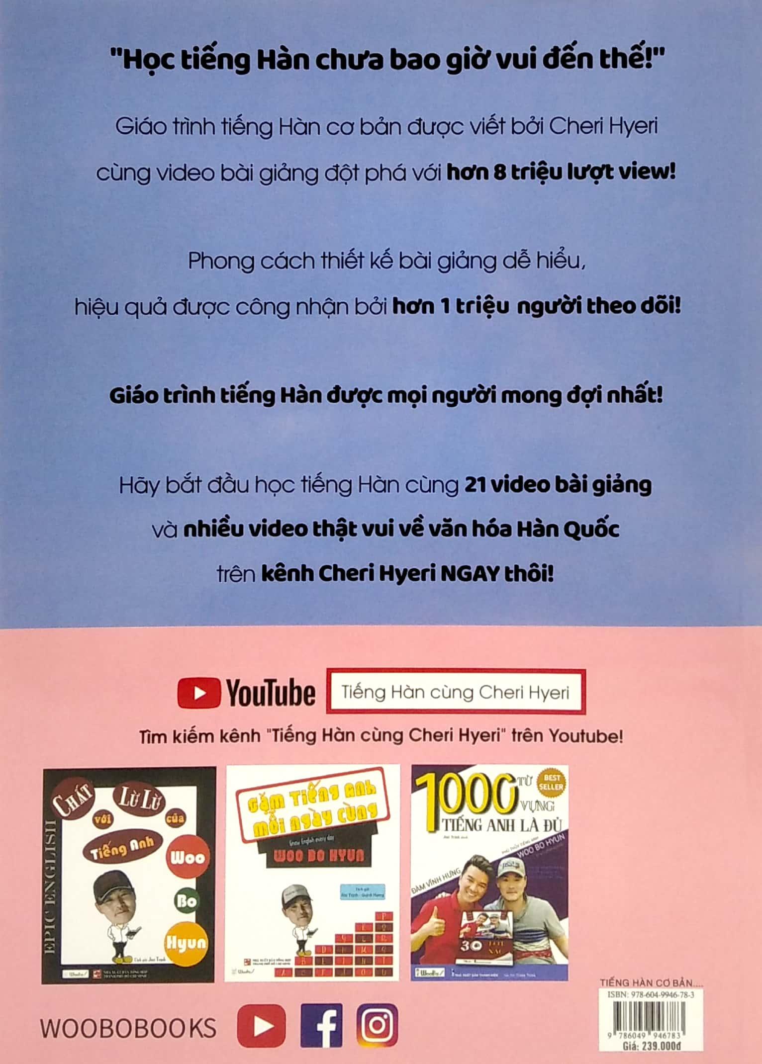 Tiếng Hàn Cơ Bản Cùng Cheri Hyeri (2020)