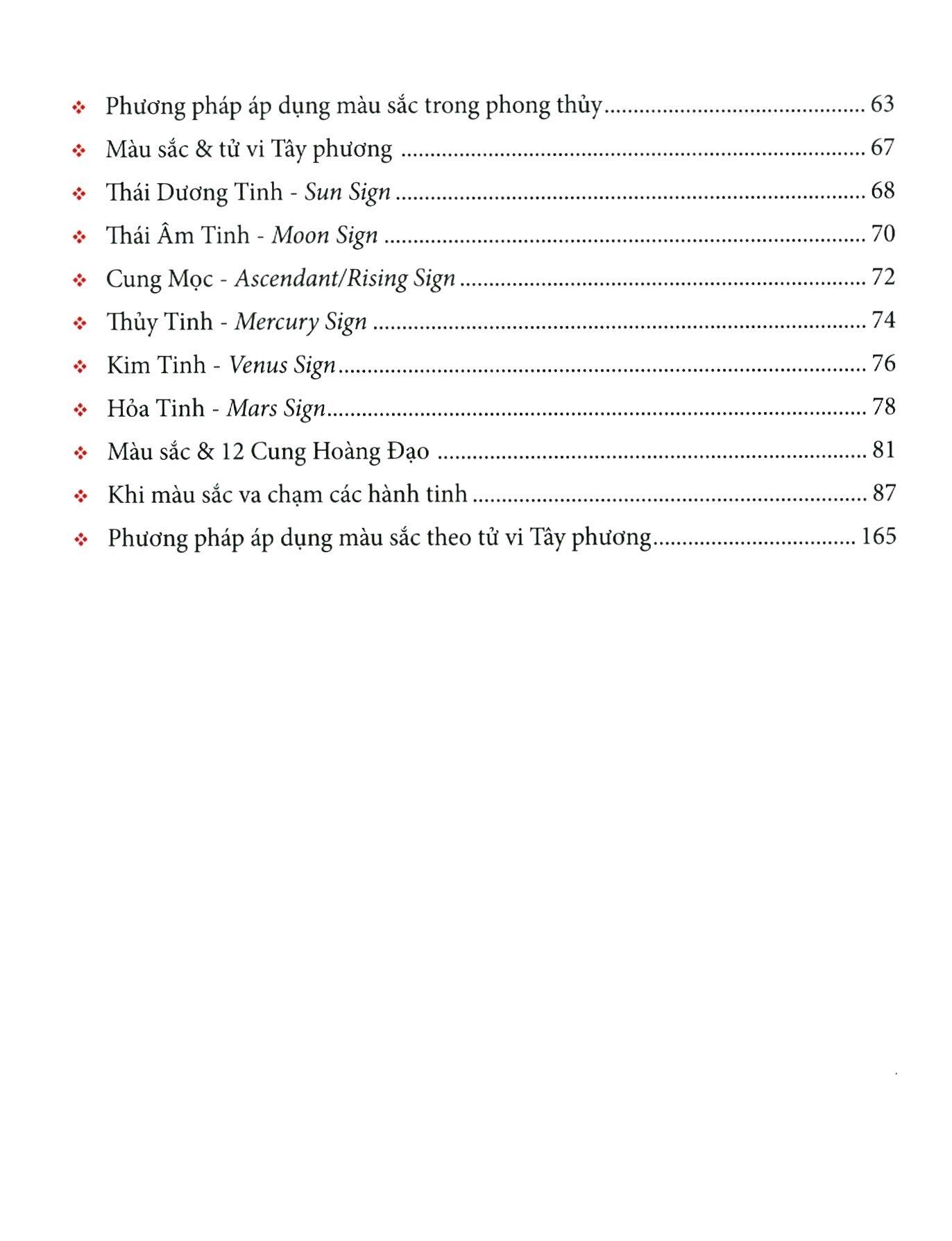 Màu Sắc Theo Phong Thủy Đông Tây