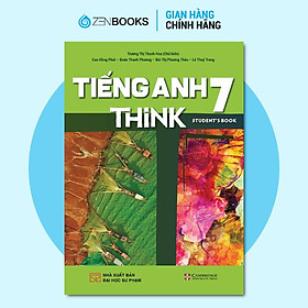 Sách - Giáo Khoa Tiếng Anh Lớp 7 Think - Student