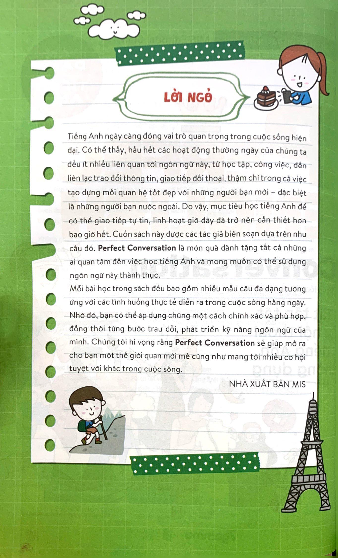 Perfect English Conversation Tất Tần Tật Về Hội Thoại Tiếng Anh Thông Dụng