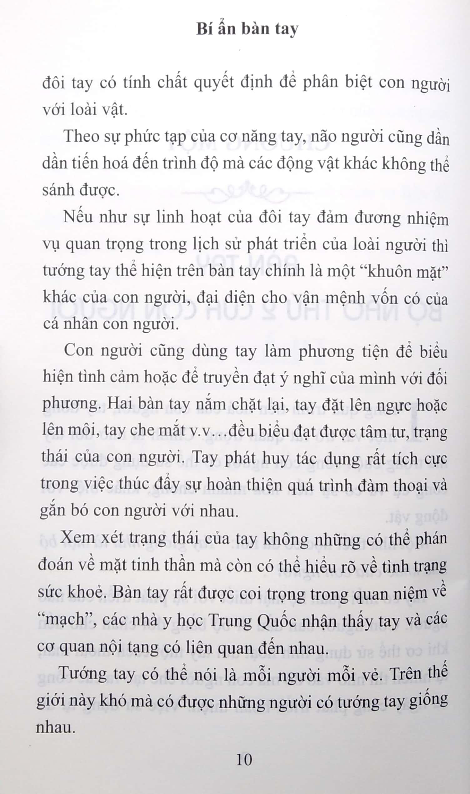 Bí Ẩn Bàn Tay (Sách Tham Khảo)