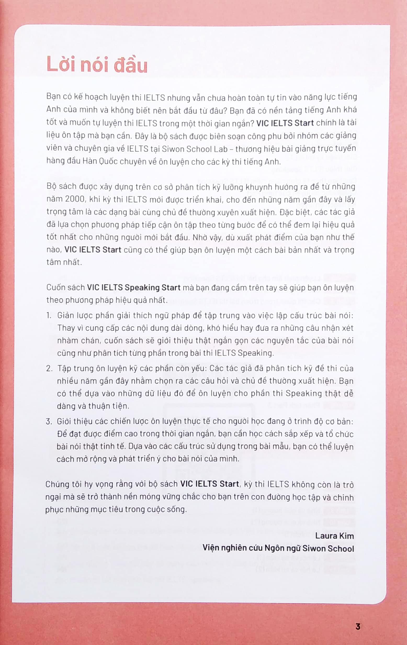 Vic Ielts Speaking Start