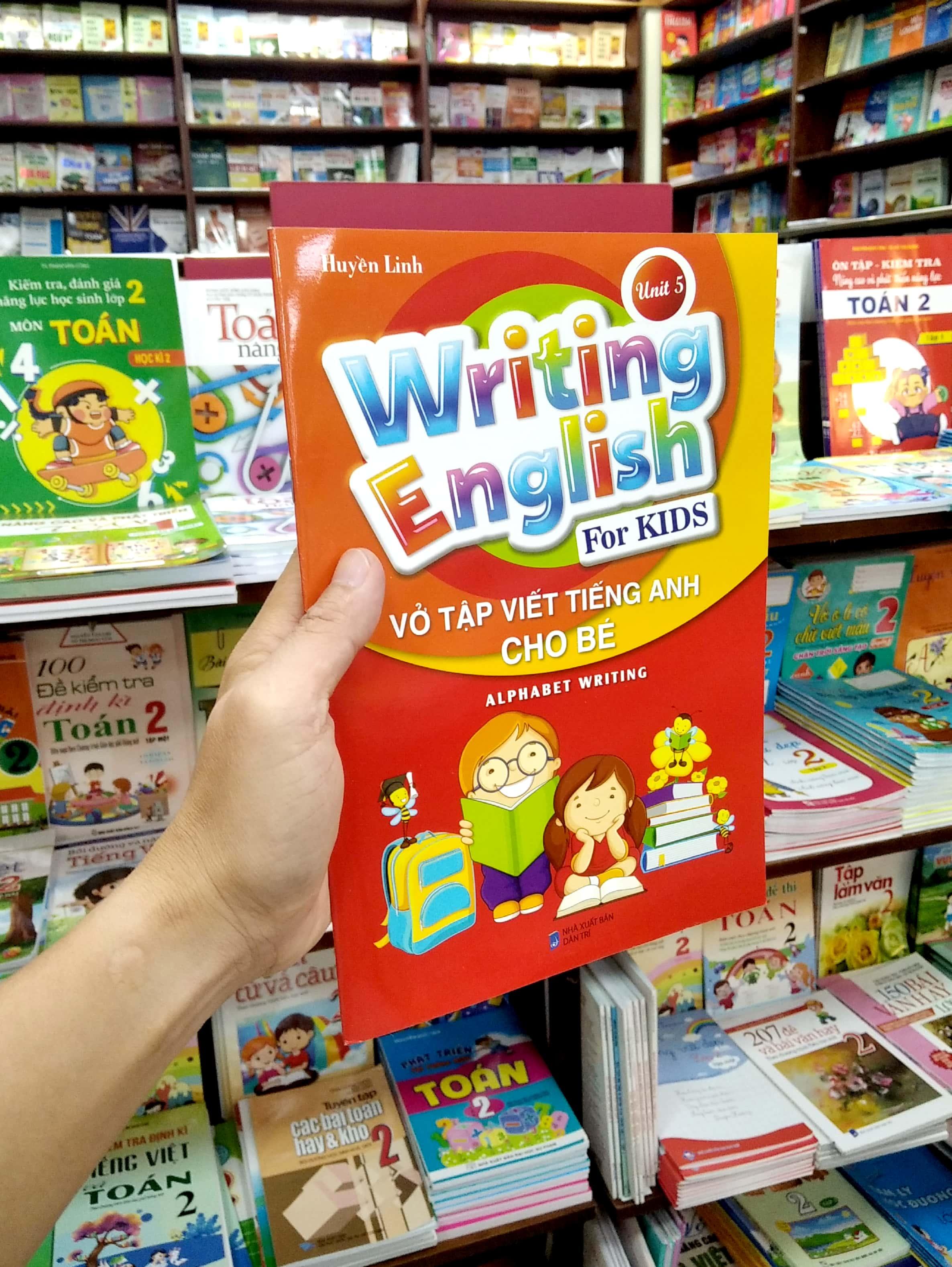 Vở Tập Viết Tiếng Anh Cho Bé - Tập 5