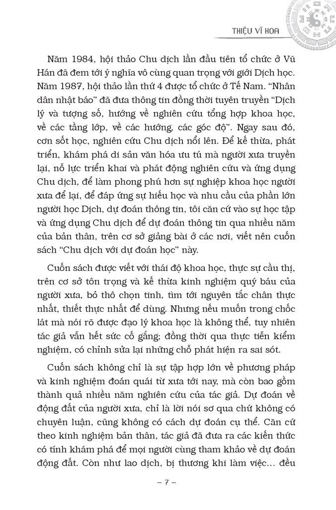 Chu Dịch Với Dự Đoán Học (Bìa Cứng)