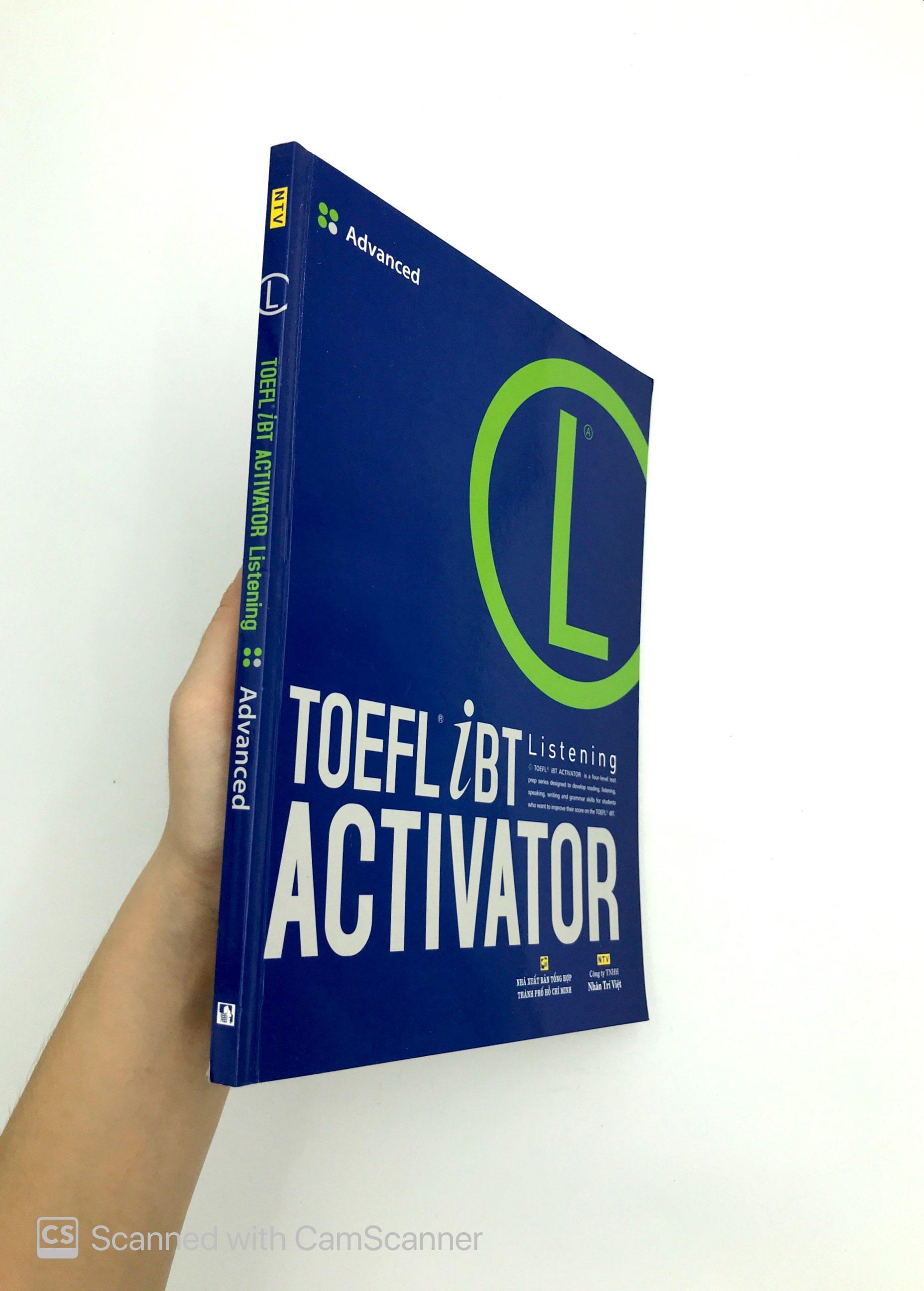 TOEFL iBT Activator Listening Advanced (Kèm CD)