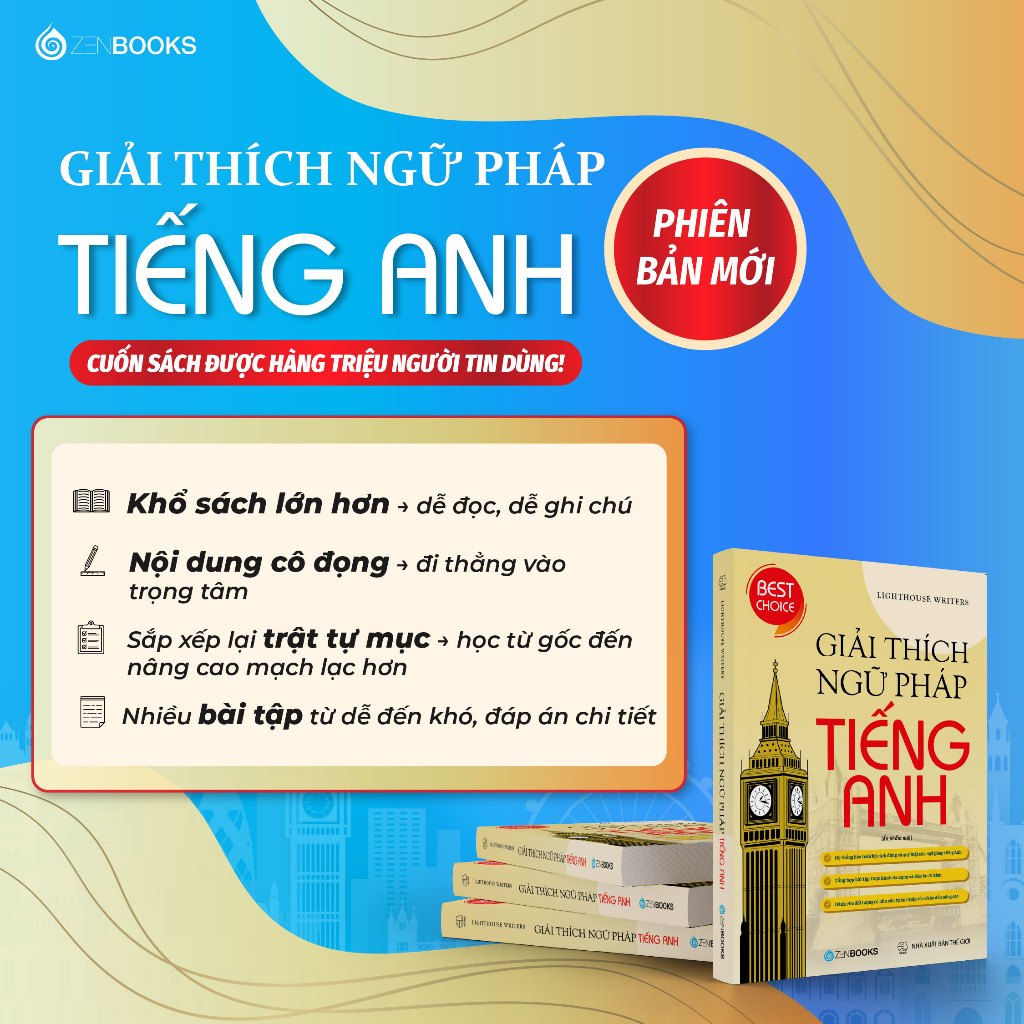 Combo Sách Giải Thích Ngữ Pháp Tiếng Anh + IELTS Speaking Journey – Speak Your Way to Band 6.0
