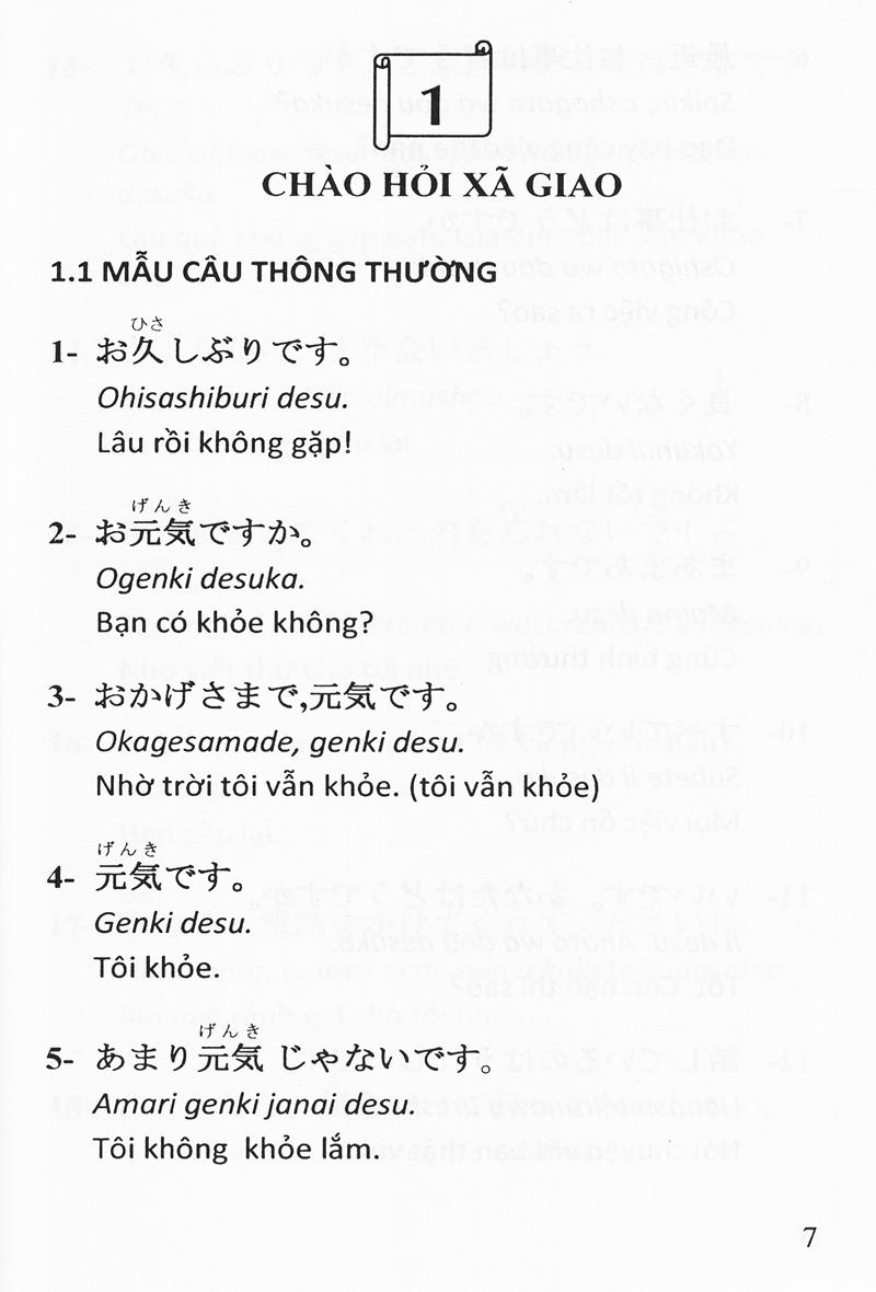 Tiếng Nhật Xã Giao Hàng Ngày (Kèm CD)