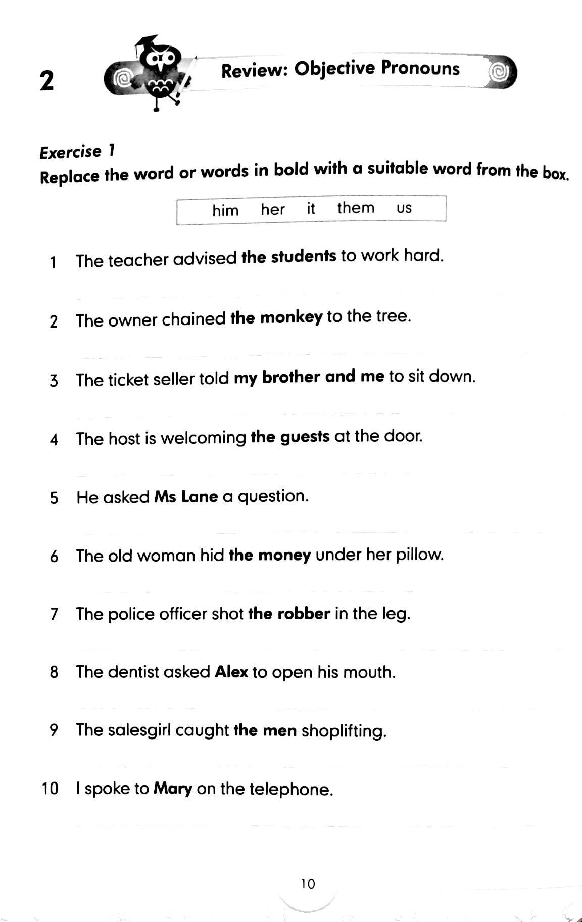 Graded Grammar Exercises 4