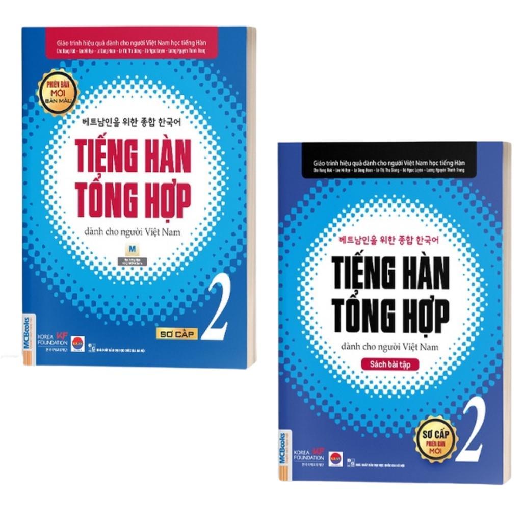 Combo Tiếng Hàn Tổng Hợp Dành Cho Người Việt Nam Tập 1-6 - Giáo Trình Kèm Bài Tập - Bản Quyền