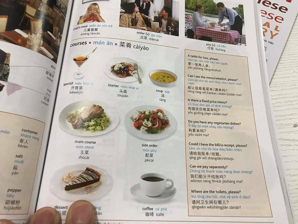 Combo 2 sách Từ điển hình ảnh Tam Ngữ Trung Anh Việt – Visual English Vietnamese Chinese Trilingual Dictionary +Bài tập luyện dịch tiếng ứng dụng (Sơ -Trung cấp, Giao tiếp HSK có mp3 nghe, có đáp án)+DVD tài liệu