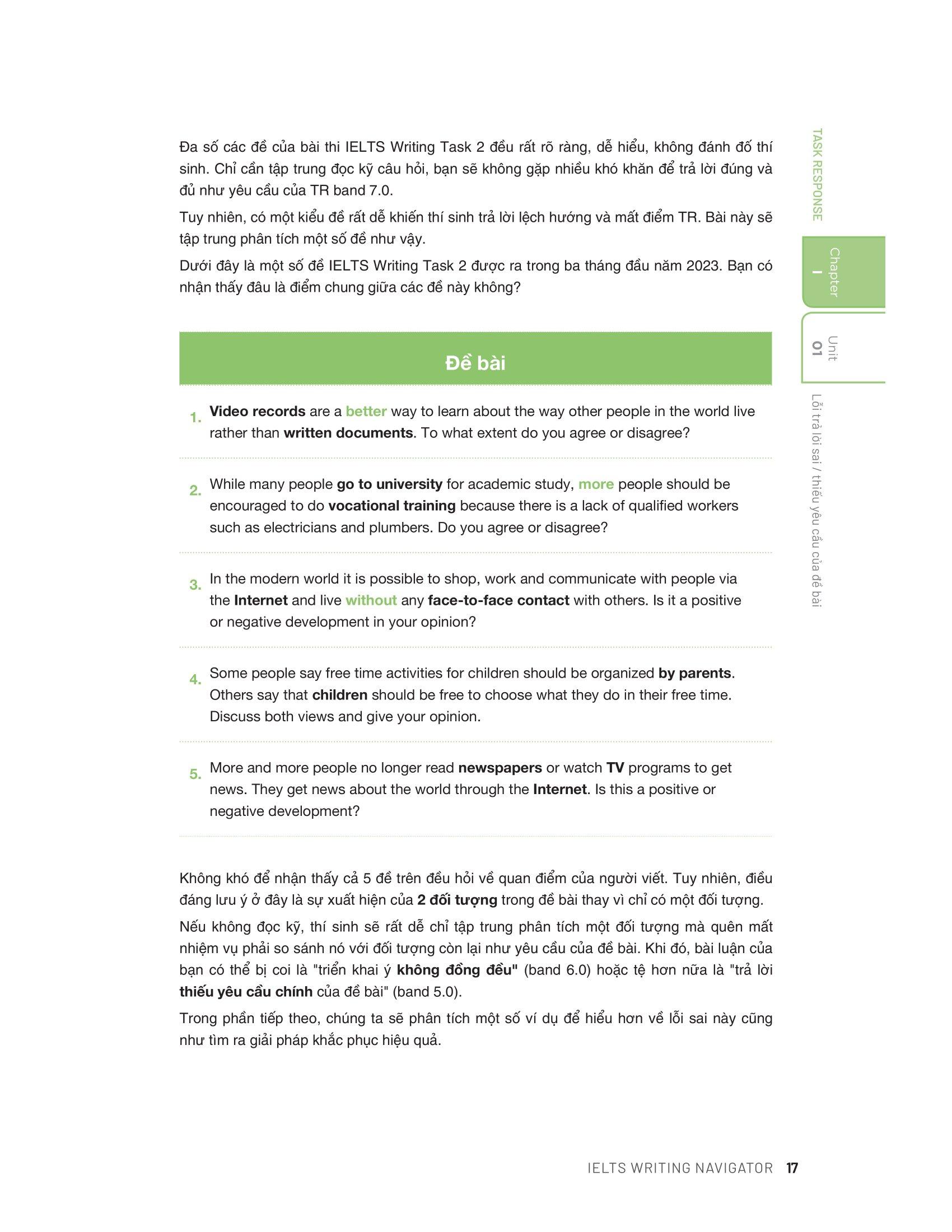 IELTS Writing Navigator