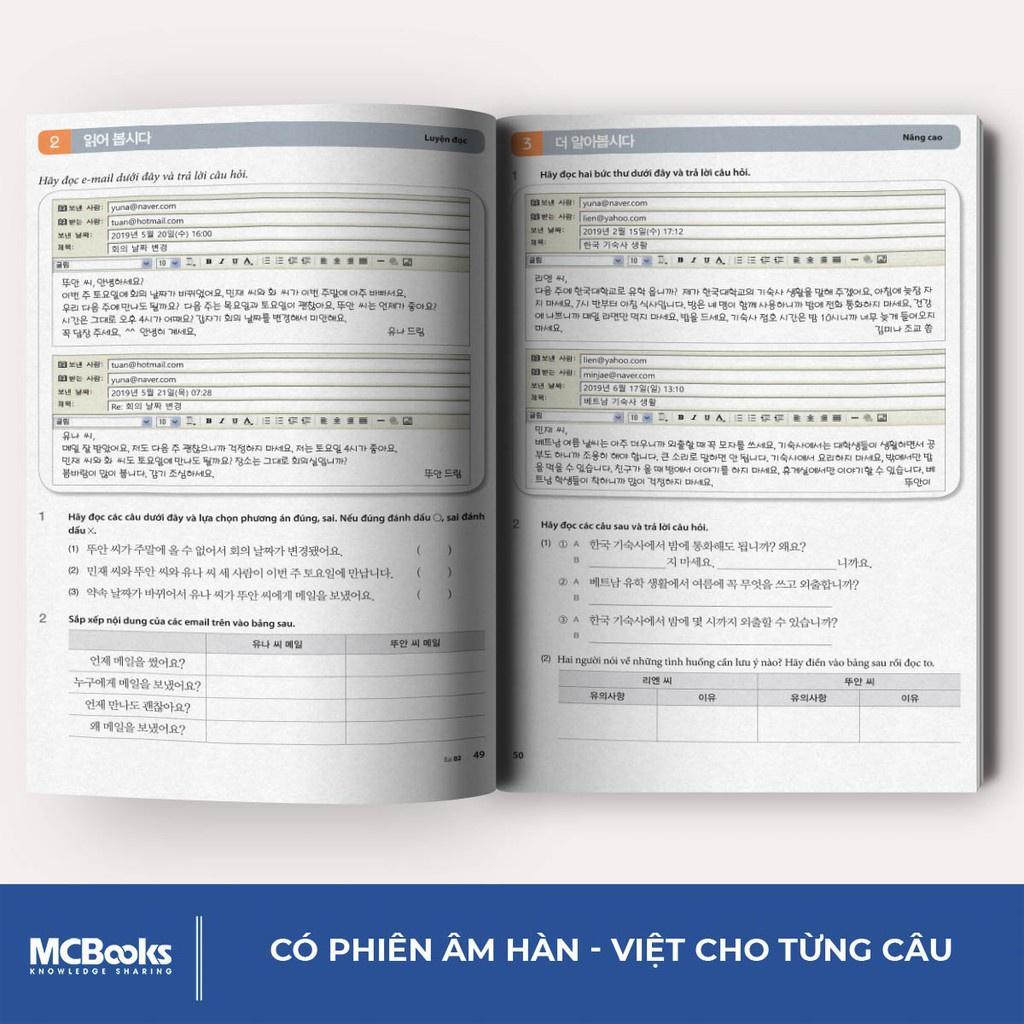 Combo Tiếng Hàn Tổng Hợp Dành Cho Người Việt Nam - Sơ Cấp 1 ( SBT + GTR) - Bản Quyền