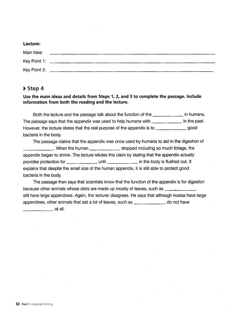 Building Skills For The Toeft IBT Beginning - Writing
