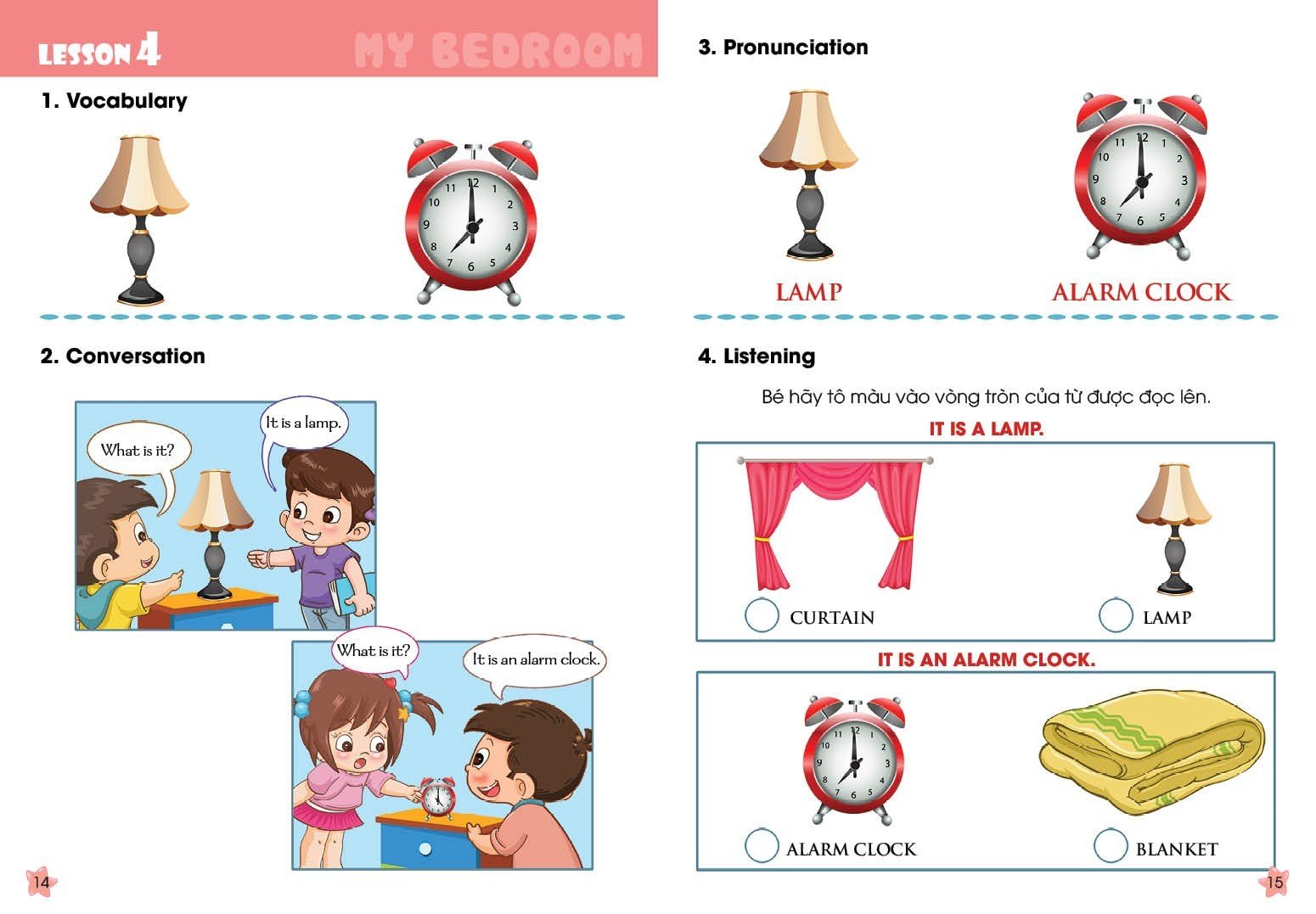 I Can My Bedroom - sách học tiếng Anh cho trẻ mầm non