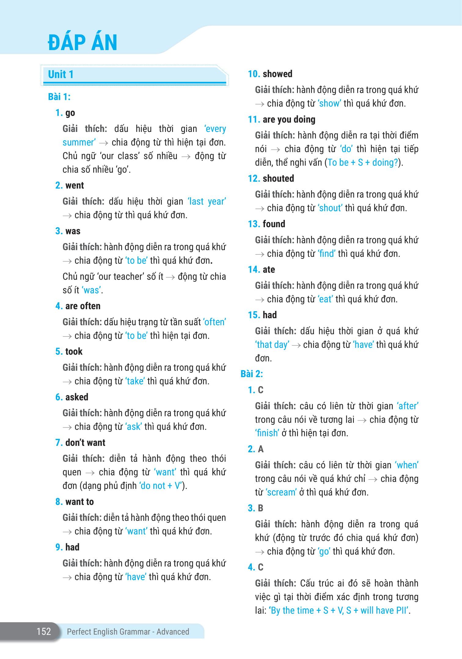 Perfect English Grammar - Cẩm Nang Tự Học Toàn Diện Ngữ Pháp Tiếng Anh - Advanced