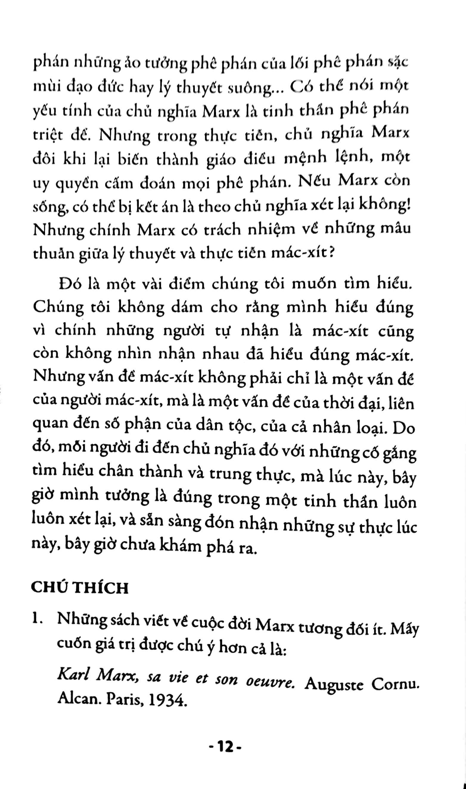 Hành Trình Tri Thức Của Karl Marx