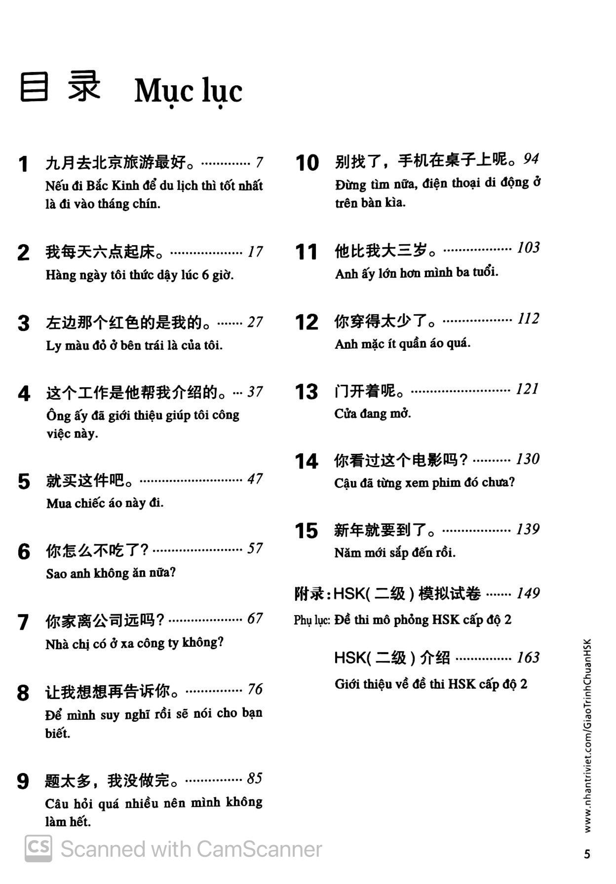 Combo Sách Giáo Trình Chuẩn HSK 2 - Sách Bài Học Và Bài Tập (Bộ 2 Cuốn)