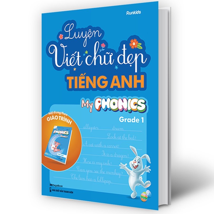 Luyện Viết Chữ Đẹp Tiếng Anh My Phonics Grade 1 - MEGA
