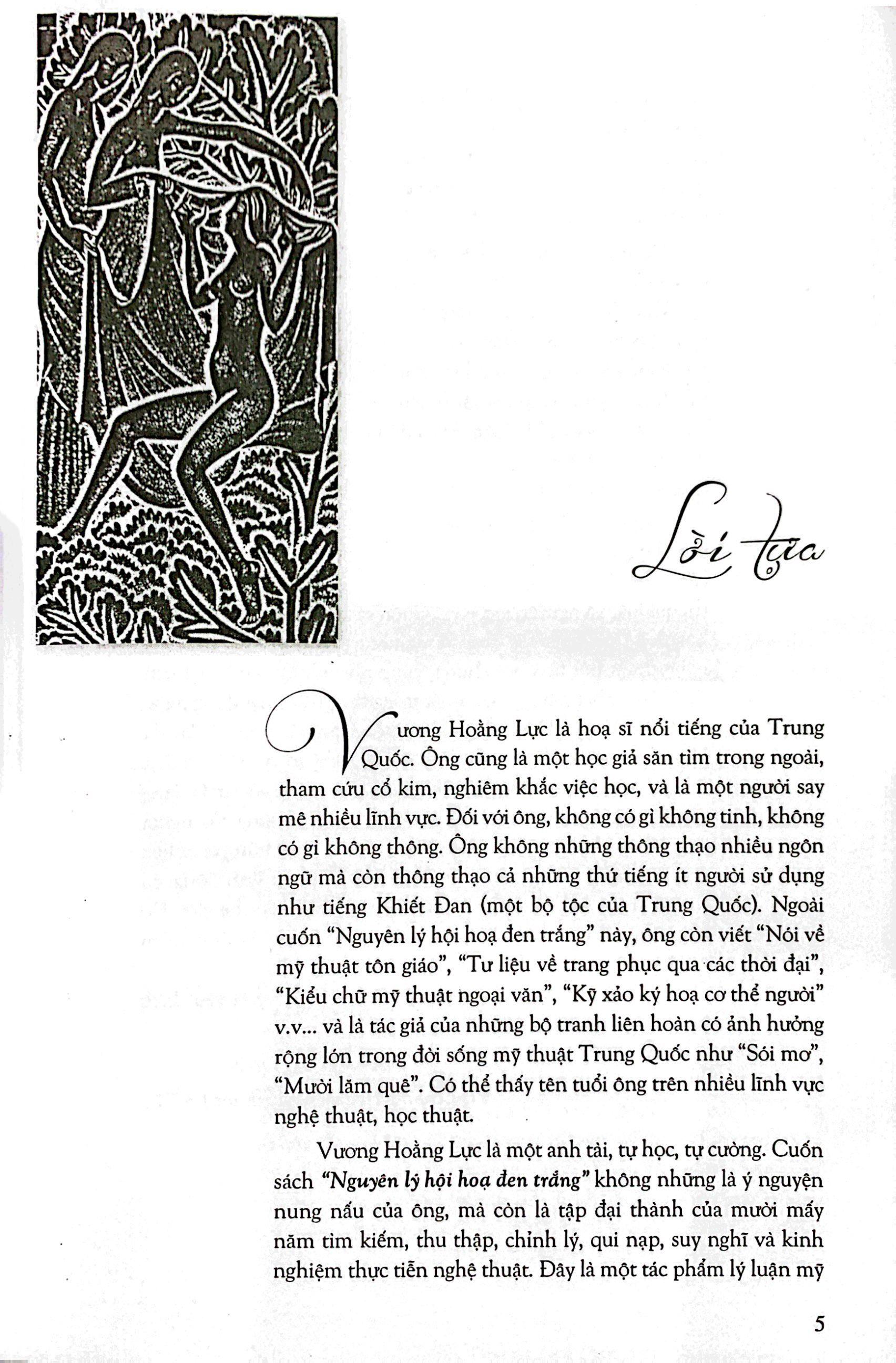 Nguyên Lý Hội Họa Đen Trắng