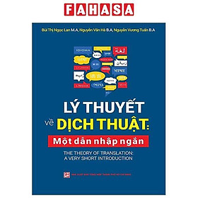Sách - Lý Thuyết Về Dịch Thuật - Một Dẫn Nhập Ngắn