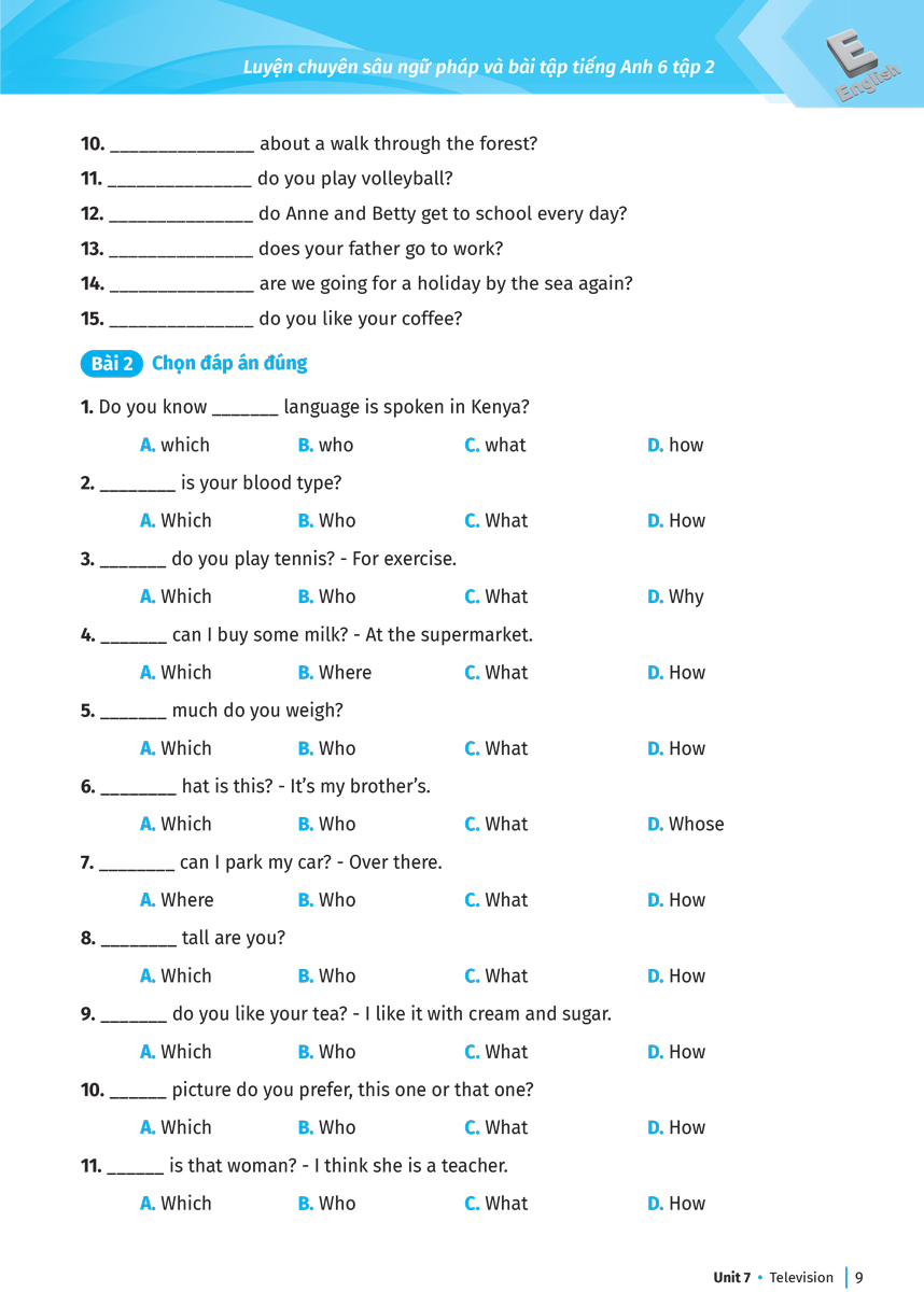 Luyện Chuyên Sâu Ngữ Pháp Và Bài Tập Tiếng Anh 6 - Tập 2 (Theo Chương Trình Global Success) _MEGA