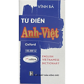 ￼Sách - Từ Điển Anh - Việt 150.000 Từ - Vĩnh Bá (Bìa Cứng)