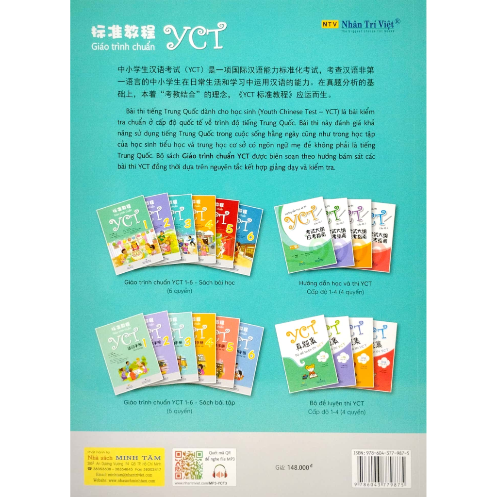 Giáo Trình Chuẩn YCT 3 (Kèm file MP3)