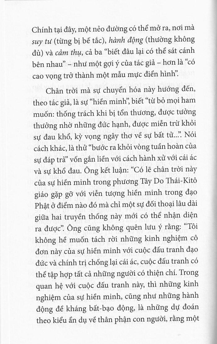 Cái Ác - Một Thách Thức Đối Với Tiết Học Và Thần Học