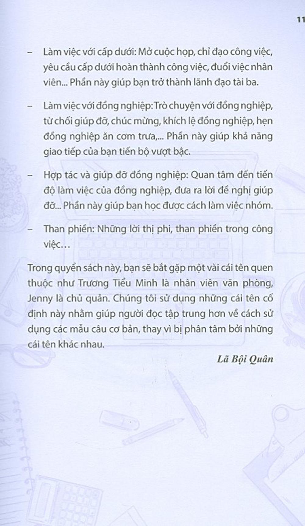 600 Câu Giao Tiếp Tiếng Hoa - Công Sở