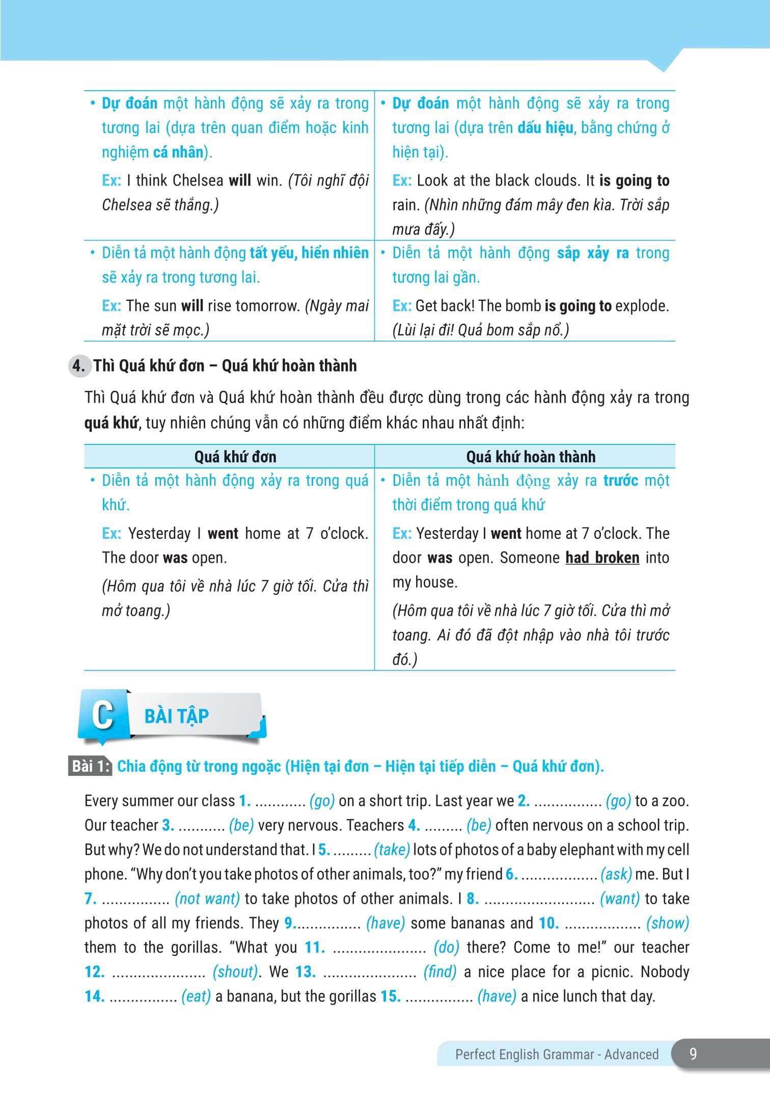 Perfect English Grammar - Cẩm Nang Tự Học Toàn Diện Ngữ Pháp Tiếng Anh - Advanced
