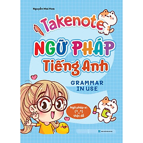 Sách Takenote - Ngữ Pháp Tiếng Anh (Gáy Lò Xo)