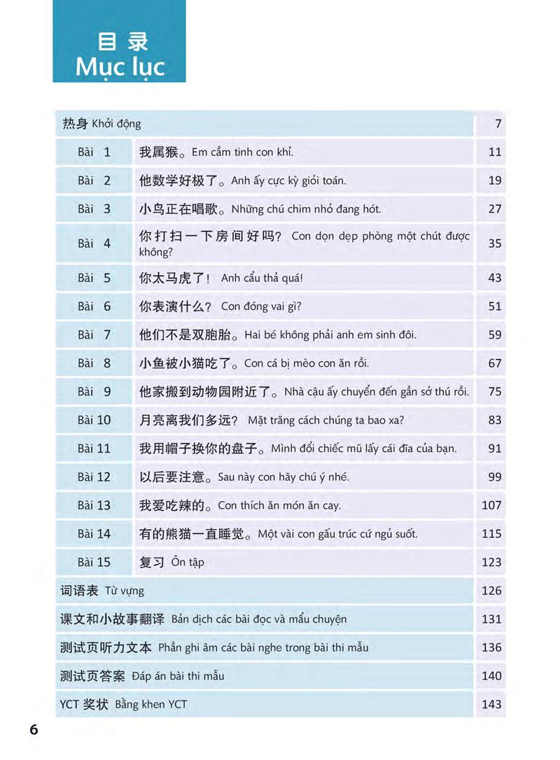 Giáo Trình Chuẩn YCT 6 (Kèm file MP3)
