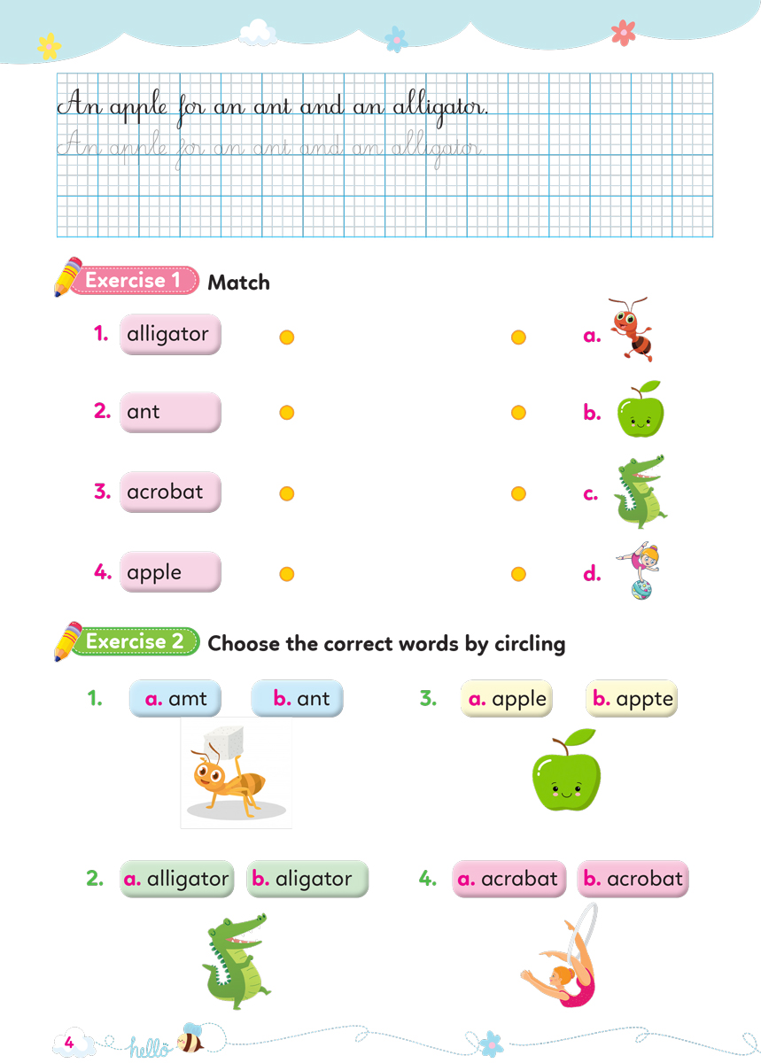 Luyện Viết Chữ Đẹp Tiếng Anh My Phonics Grade 1 - MEGA