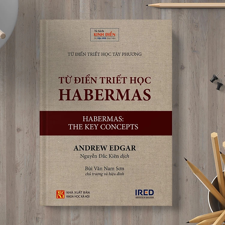 Sách - Combo 2 quyển tùy chọn: Lý thuyết về hành động tương giao, Triết học Habermas, Từ điển triết học Habermas - IRED Books