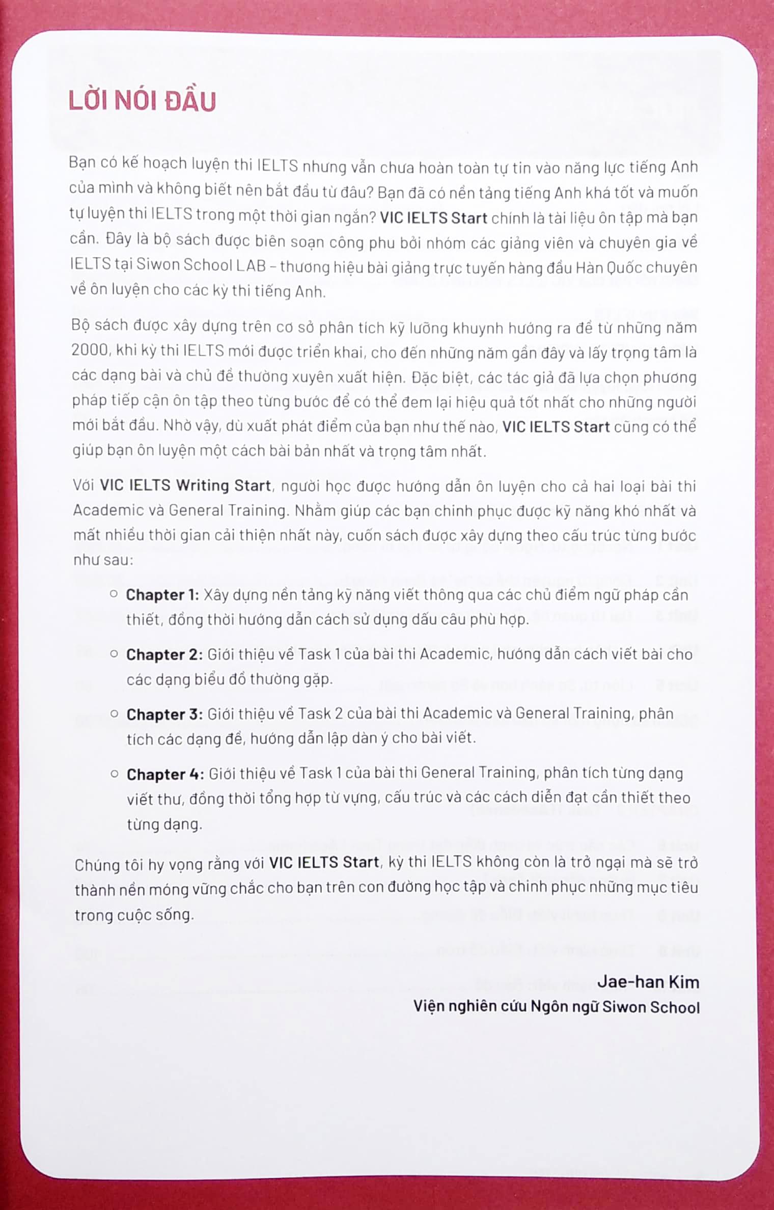 Vic Ielts Writing Start