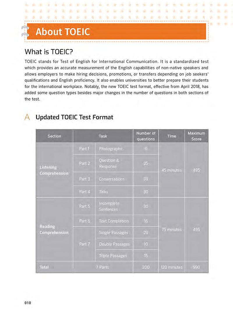 Abc Toeic RC (For The Revised Test Format 2019 In Viet Nam)