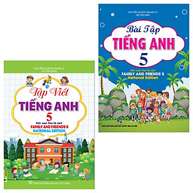 Sách - Combo Bài Tập Tiếng Anh + Tập Viết Tiếng Anh Lớp 4 (Bộ Sách Family And Friends 4 National Edition) (Bộ 2 Cuốn)