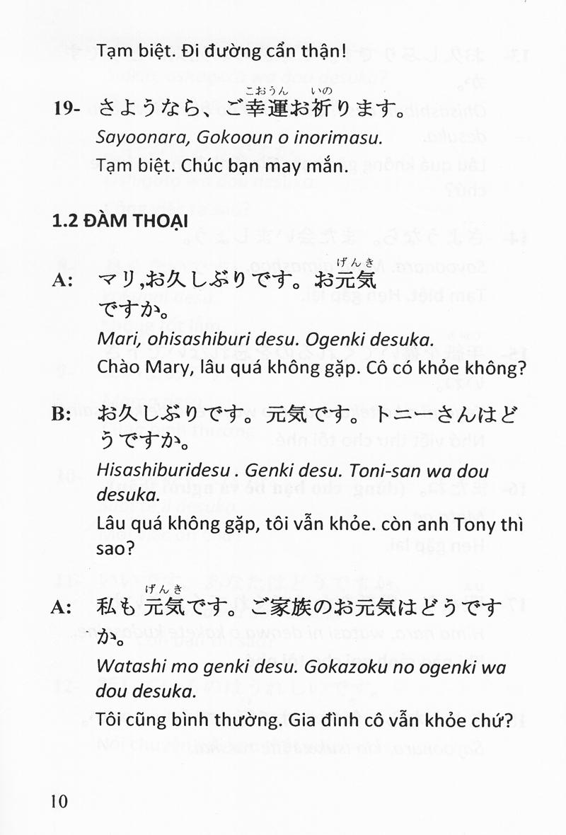Tiếng Nhật Xã Giao Hàng Ngày (Kèm CD)