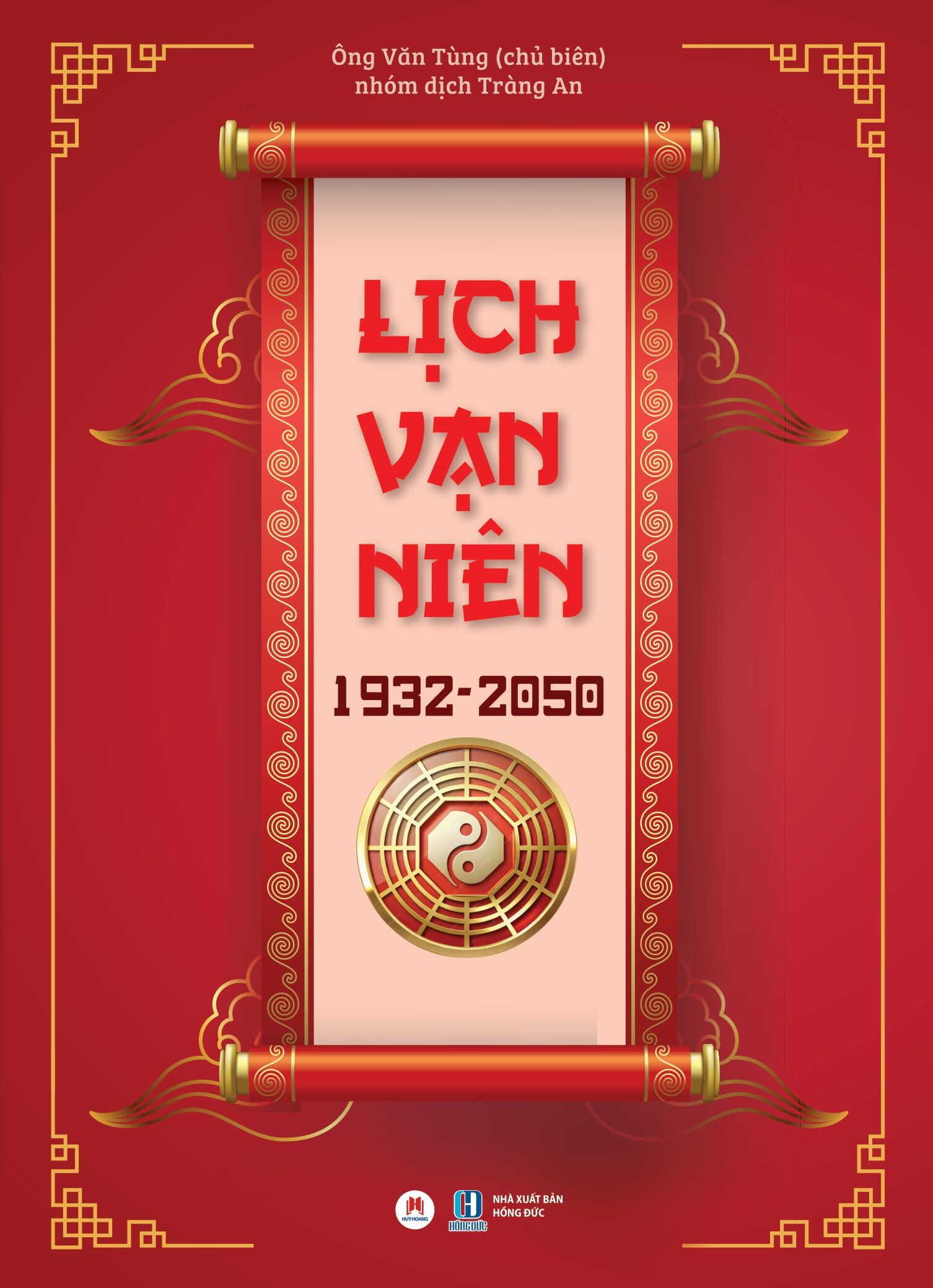 Sách - Lịch Vạn Niên 1932-2050 - Bìa Cứng (Tái Bản 2025)