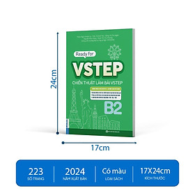 Sách - Combo Ready for VSTEP Chiến thuật làm bài VSTEP B1,B2