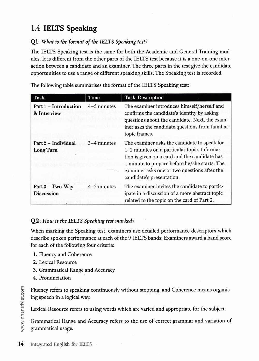 Integrated English For IELTS