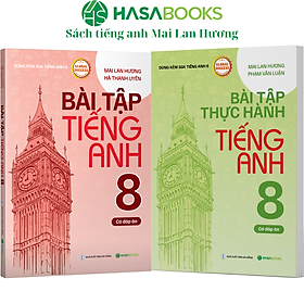 Combo 2 Cuốn Bài Tập + Thực Hành Tiếng Anh 8 Global Success (Có Đáp Án)