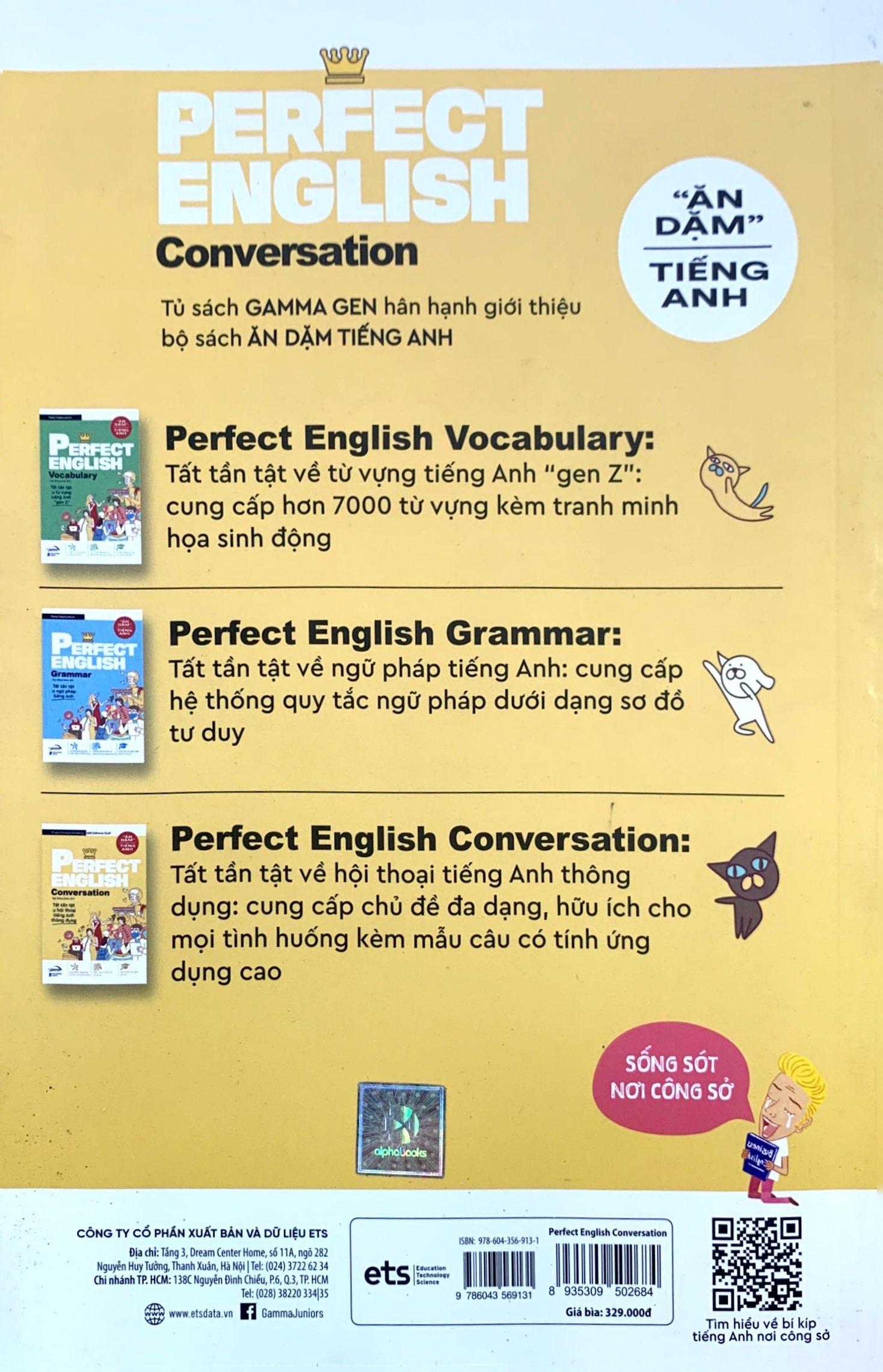 Perfect English Conversation Tất Tần Tật Về Hội Thoại Tiếng Anh Thông Dụng