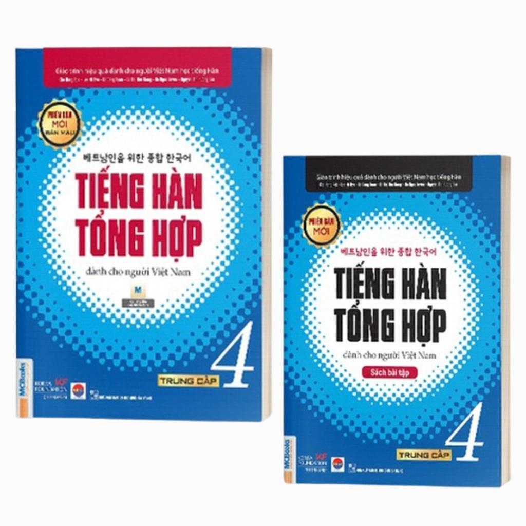 Combo Tiếng Hàn Tổng Hợp Dành Cho Người Việt Nam Tập 1-6 - Giáo Trình Kèm Bài Tập - Bản Quyền