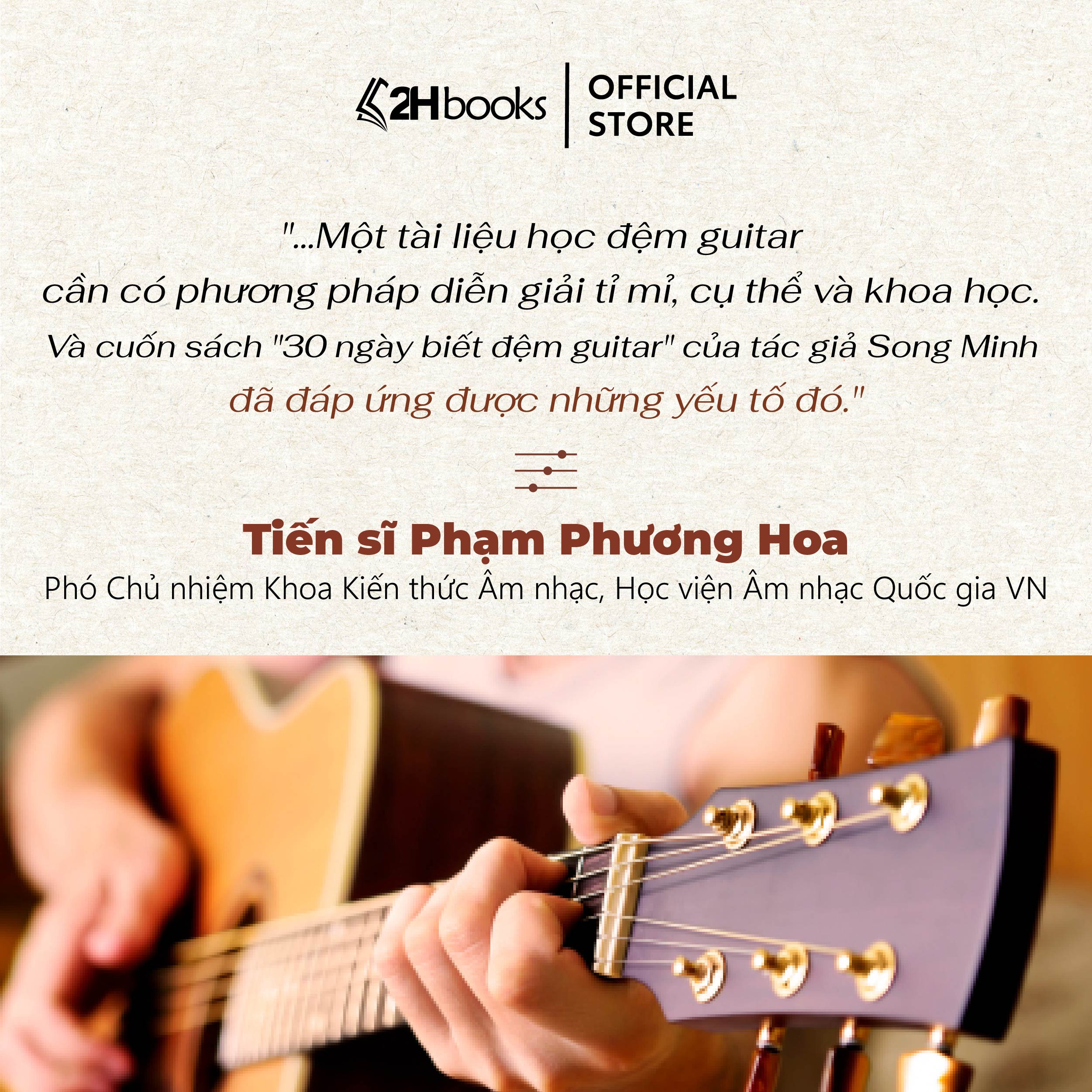 Sách học guitar, Sách 36 ngày biết đệm guitar, tự học guitar cơ bản, giáo trình guitar, học đàn guitar- 2HBooks